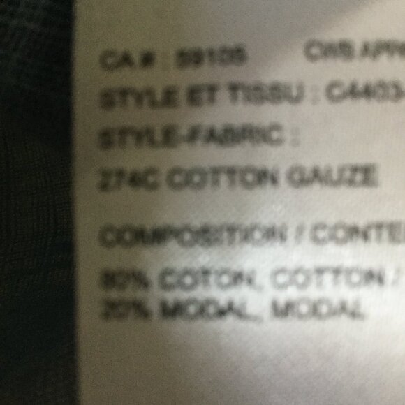 Charlie B  cotton gauze  fabric cotton and modal  size M excellent condition - Picture 6 of 6
